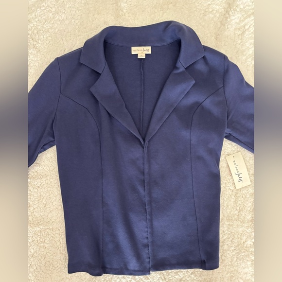 Boutique Navy Blue Blazer Jacket - Picture 2 of 4